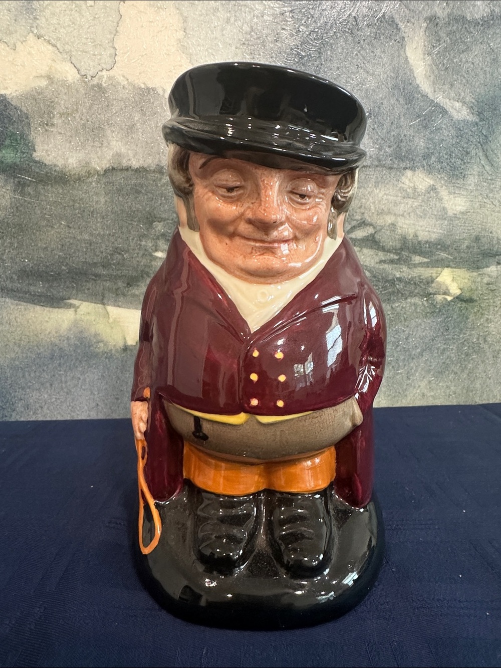 Vintage Royal Doulton 1960's "The Huntsman" Toby Jug - Large 7 3/4